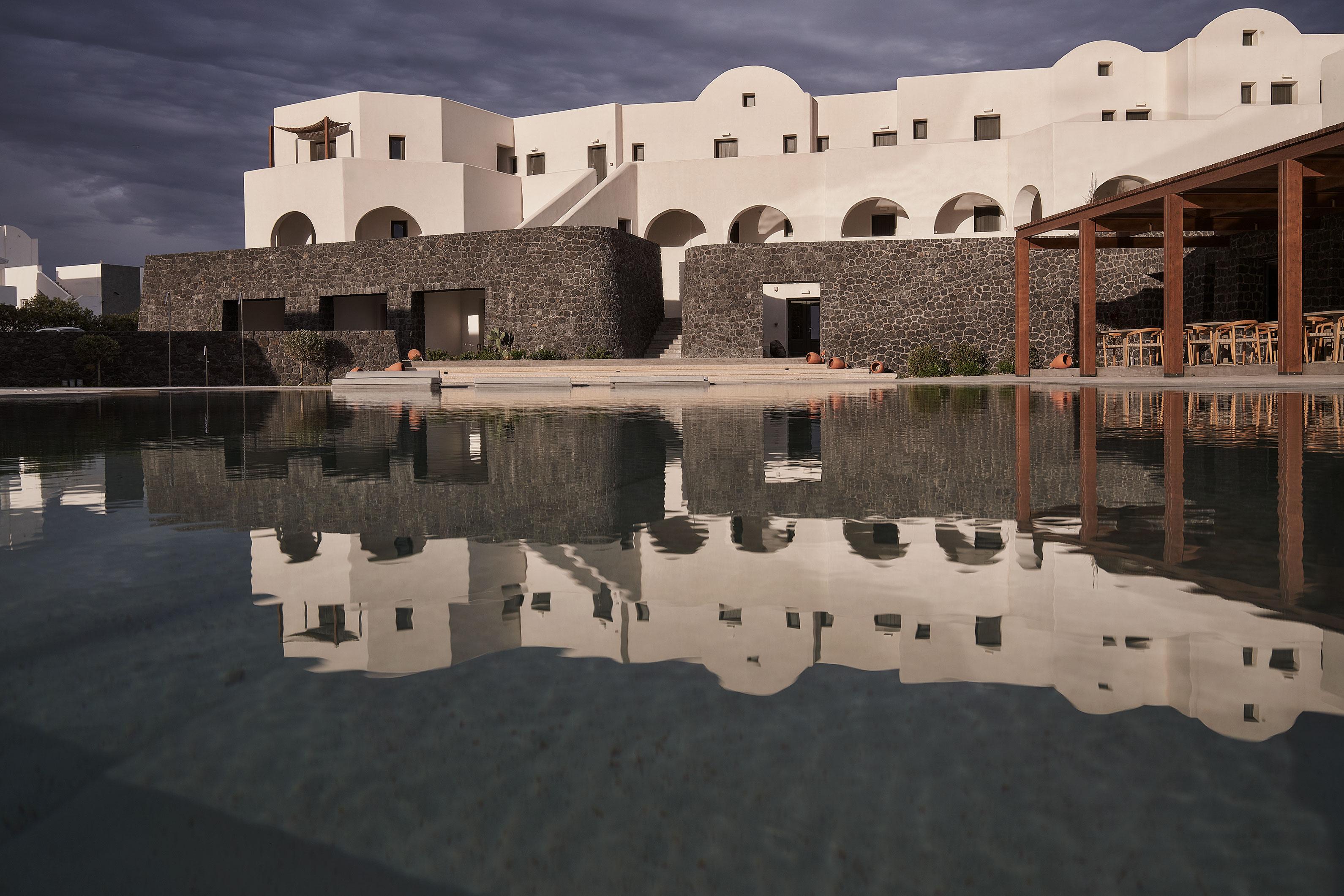 Orama Hotel & Spa Fíra Kültér fotó The Santa Marina Hotel